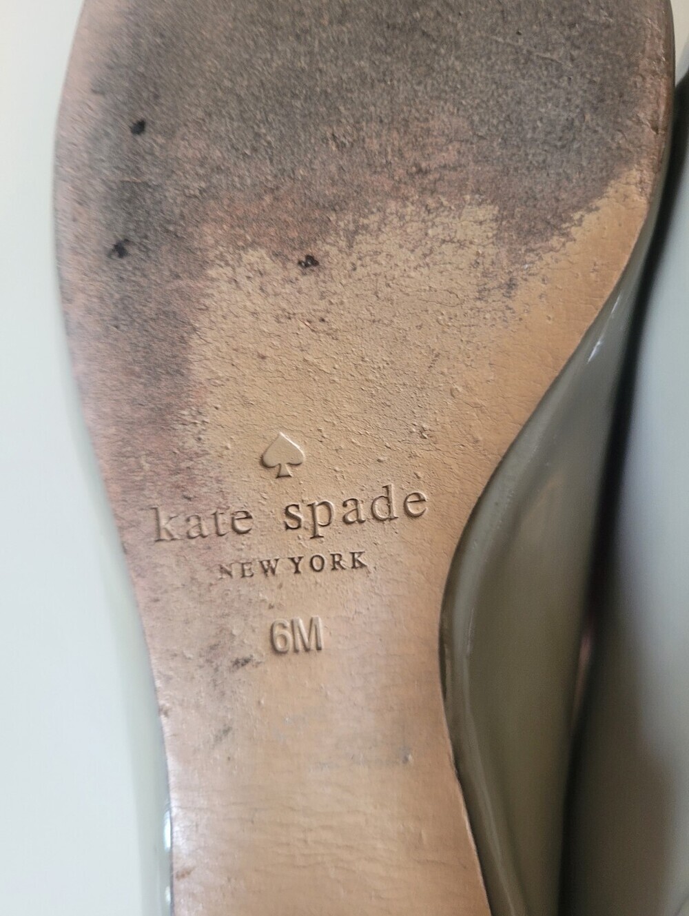 Kate Spade Jiro Raccoon Flats, Size 6 - Picture 12 of 12
